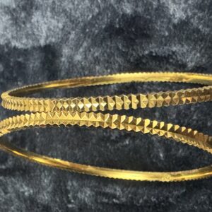 Pure panchaloham polished bangles