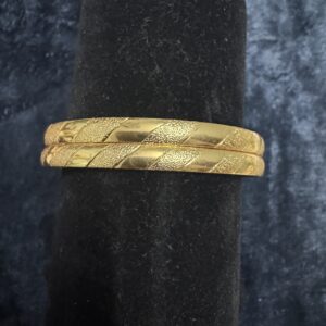 Pure panchaloham polished bangles