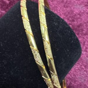 Pure panchaloham polished bangles