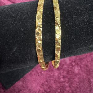 Pure panchaloham polished bangles
