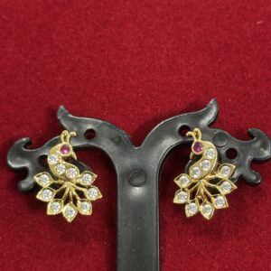 Pure Panchaloham Peacock Earrings