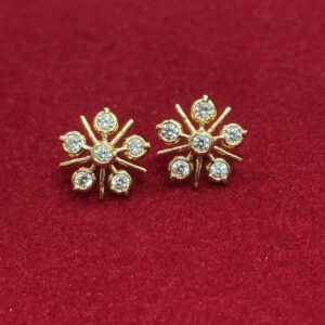 Diamond imitation studs