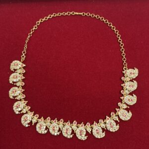 Pure Panchaloham Stoned Necklace