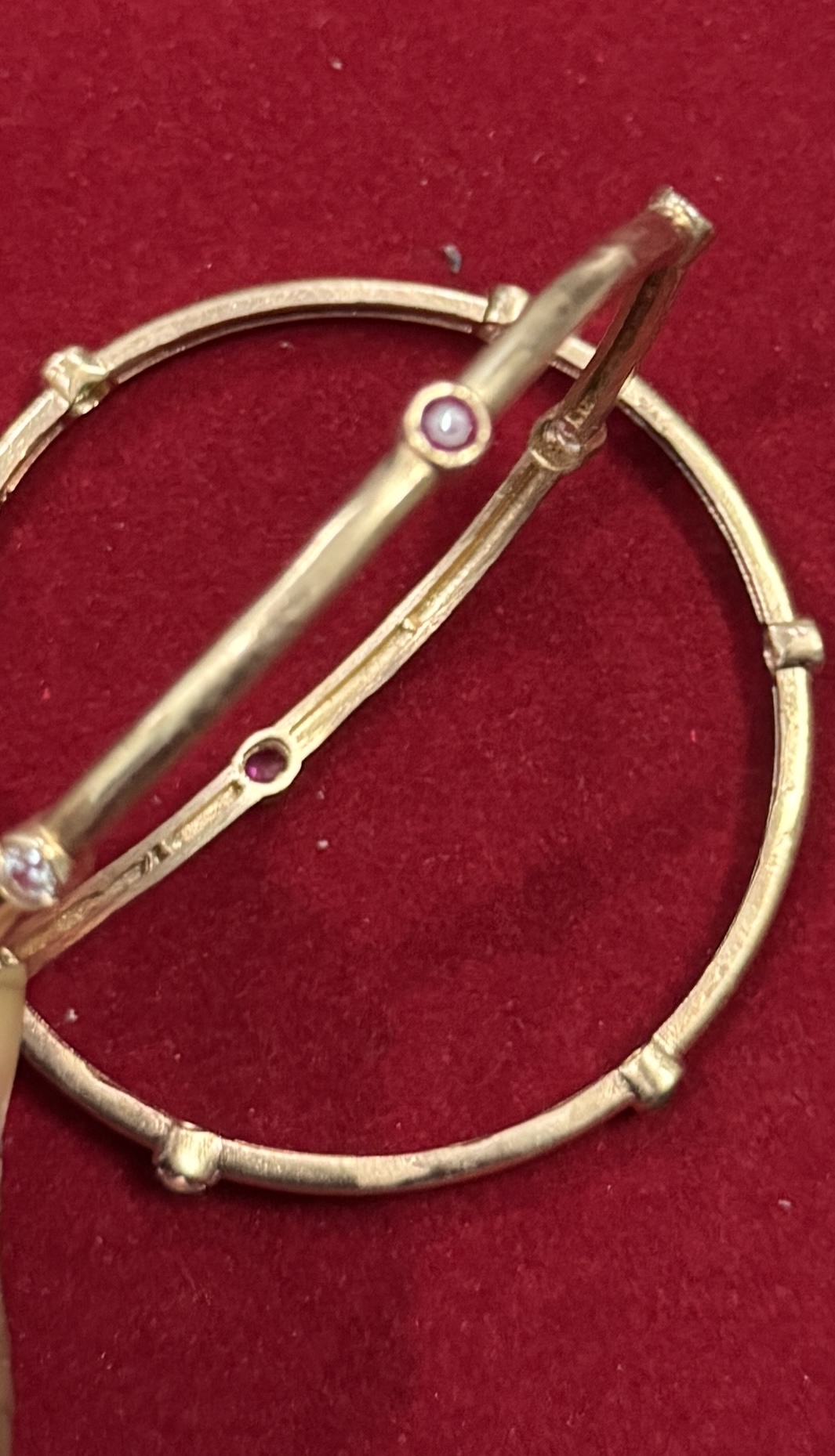 Pure panchaloham Unpolished bangles - Image 2