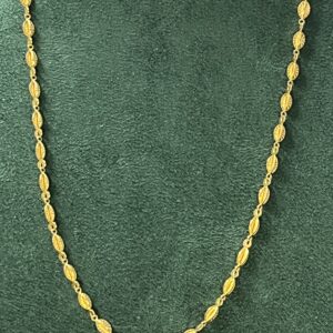 Pure Panchaloha Polished Designer Chain- 15" Inch-1