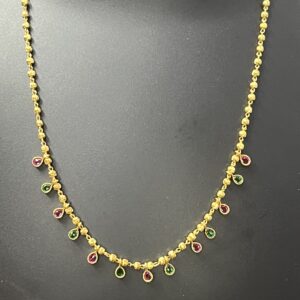 Pure Panchaloha Polished Designer Chain- 18" Inch