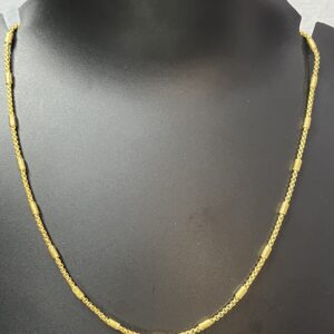 Pure Panchaloha Polished Designer Chain- 15" Inch-2