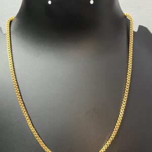 Pure Panchaloha Polished Designer Chain- 15" Inch-3