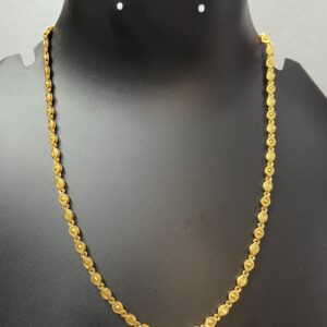 Pure Panchaloha Polished Designer Chain- 15" Inch-5
