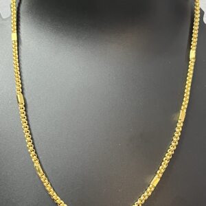 Pure Panchaloha Polished Designer Chain- 15" Inch-4
