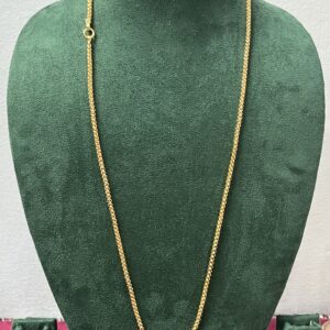 Pure Panchaloha Lifetime-Guarantee Unpolished Thali Chain - 30 Inch-6