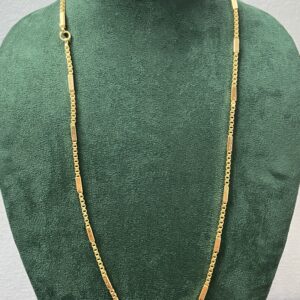 Pure Panchaloha Lifetime-Guarantee Unpolished Thali Chain - 30 Inch-5