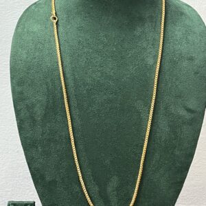 Pure Panchaloha Lifetime-Guarantee Unpolished Thali Chain - 30 Inch-4