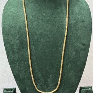 Pure Panchaloha Lifetime-Guarantee Unpolished Thali Chain - 30 Inch-3