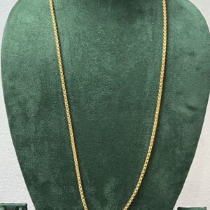 Pure Panchaloha Lifetime-Guarantee Unpolished Thali Chain - 30 Inch-2