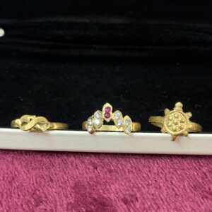 Pure Panchaloham Finger Rings (G – Combo of 3 @ ₹499)