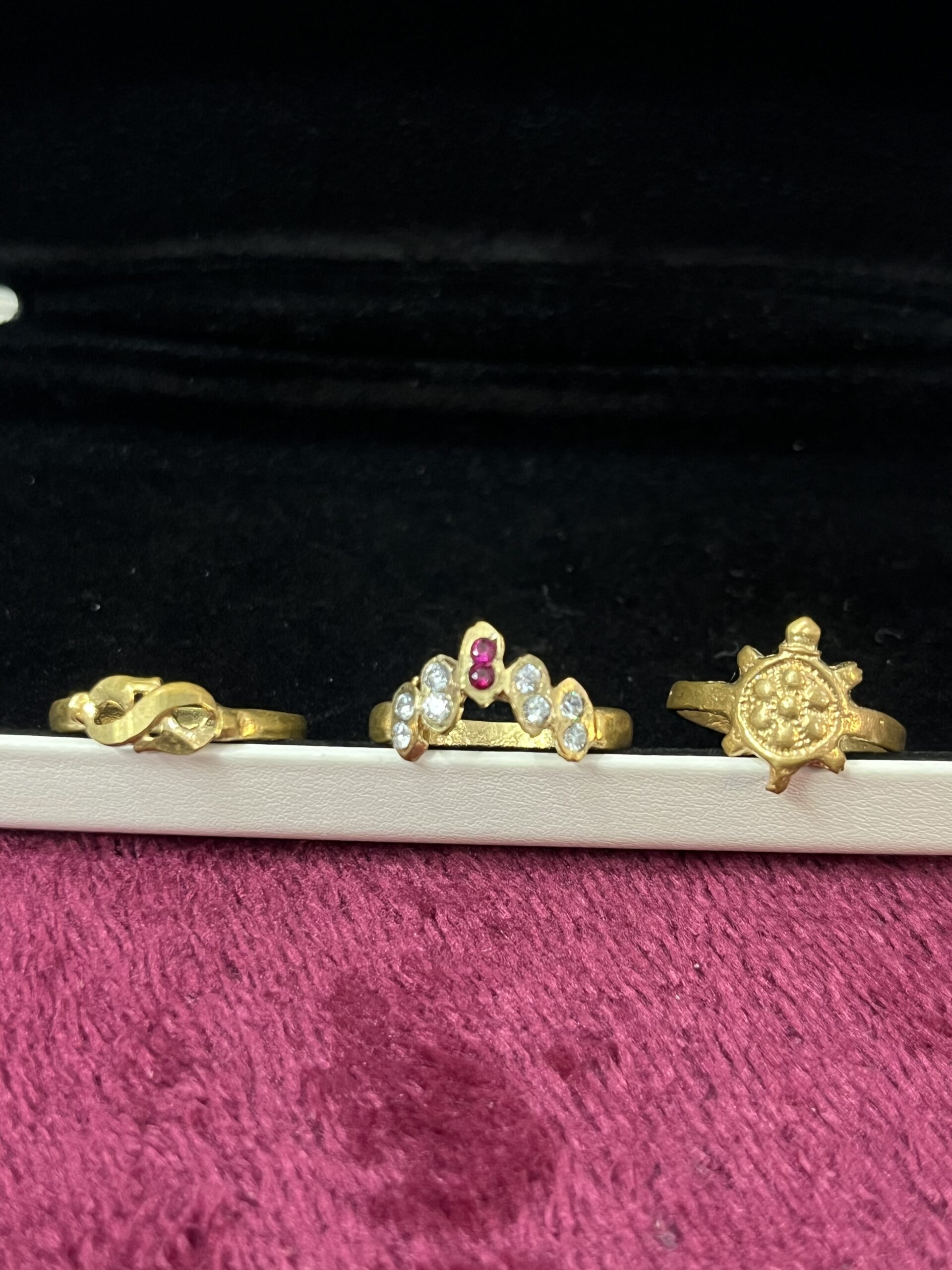 Pure Panchaloham Finger Rings (G – Combo of 3 @ ₹499)