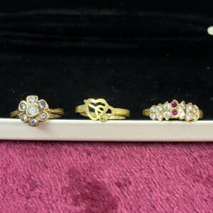 Pure Panchaloham Finger Rings (E – Combo of 3 @ ₹499)