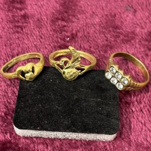Pure Panchaloham Finger Rings (F – Combo of 3 @ ₹499)