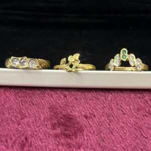 Pure Panchaloham Finger Rings (H – Combo of 3 @ ₹499)