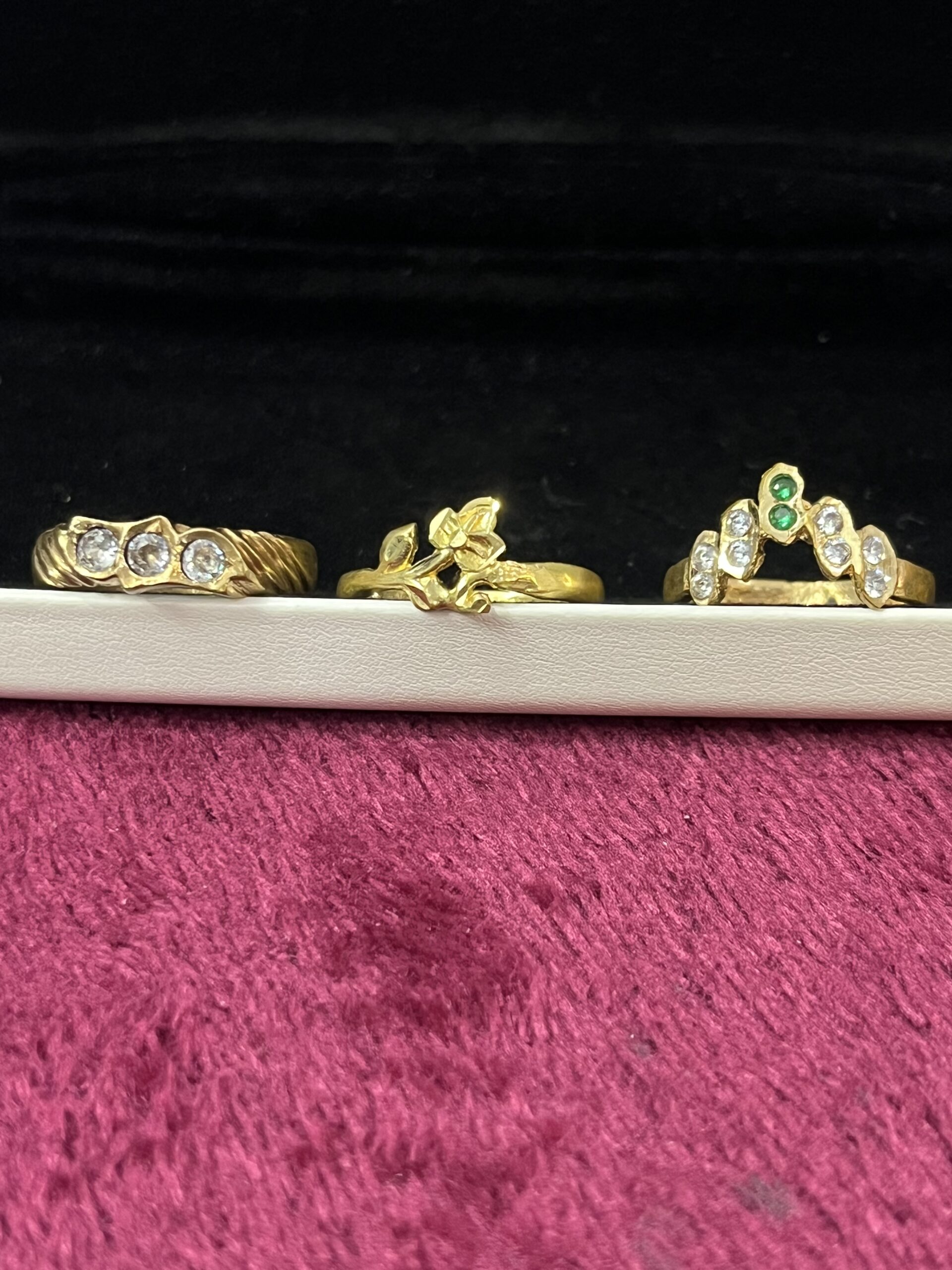 Pure Panchaloham Finger Rings (H – Combo of 3 @ ₹499)