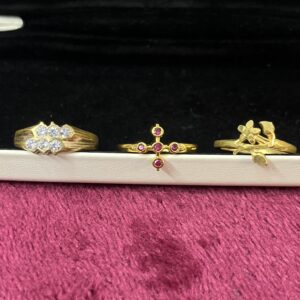 Pure Panchaloham Finger Rings (J – Combo of 3 @ ₹499)