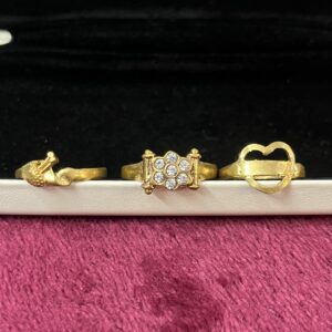 Pure Panchaloham Finger Rings (K – Combo of 3 @ ₹499)