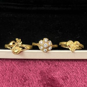 Pure Panchaloham Finger Rings (N – Combo of 3 @ ₹499)