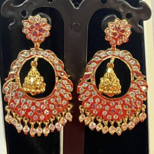 Pure Panchaloham Partywear Heavy Detachable Earrings