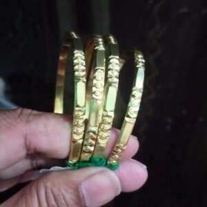 Panchaloham polished bangles
