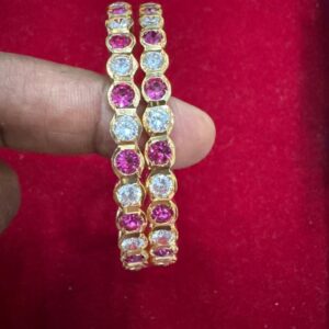 Panchaloham Stoned Bangles